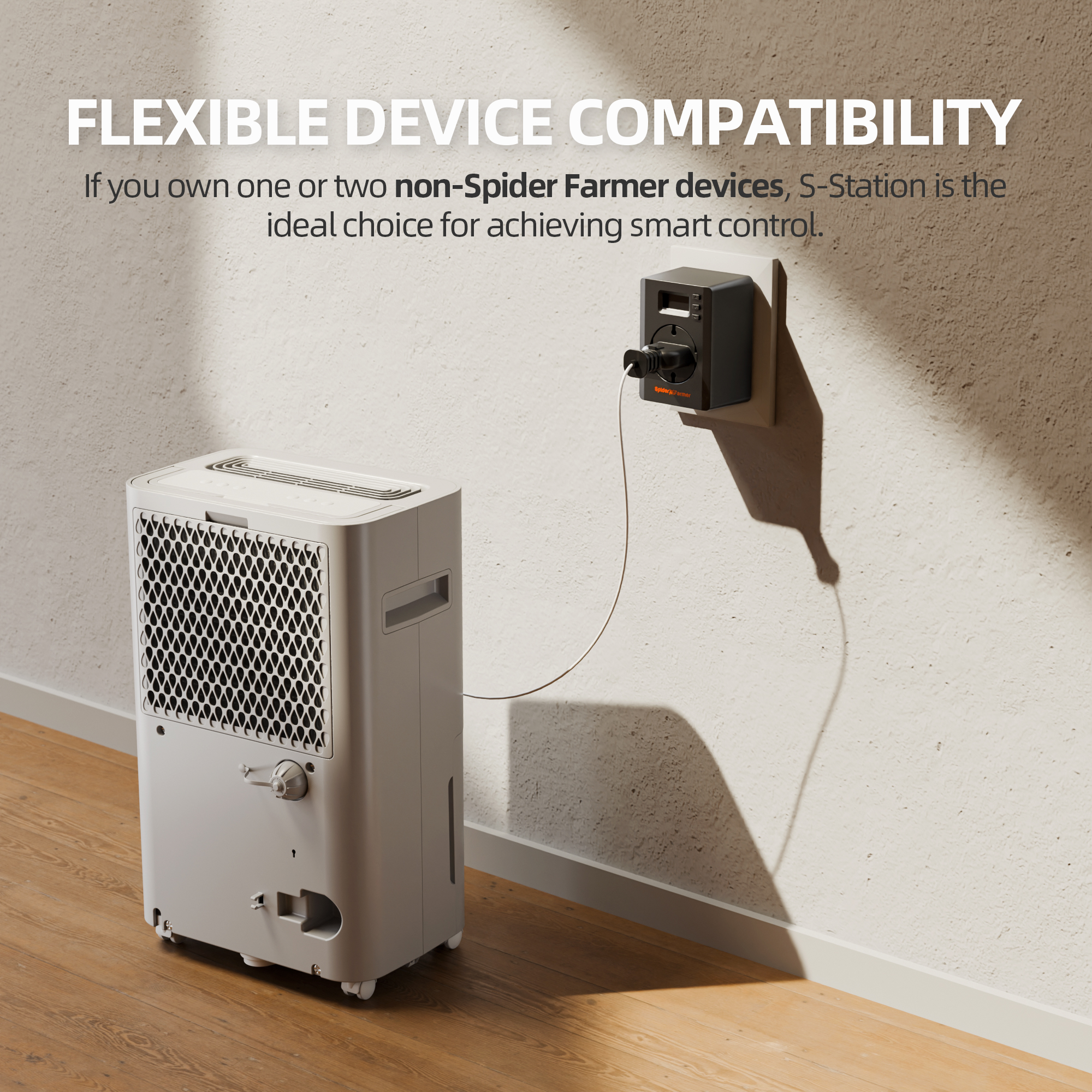Spider Farmer S-Station Smart-Steckdose mit App-Steuerung