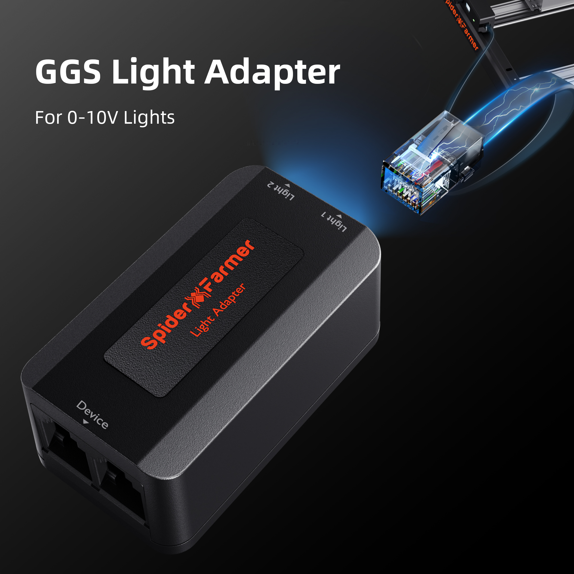Spider Farmer Abluftset mit GGS Controller 686 m³/h