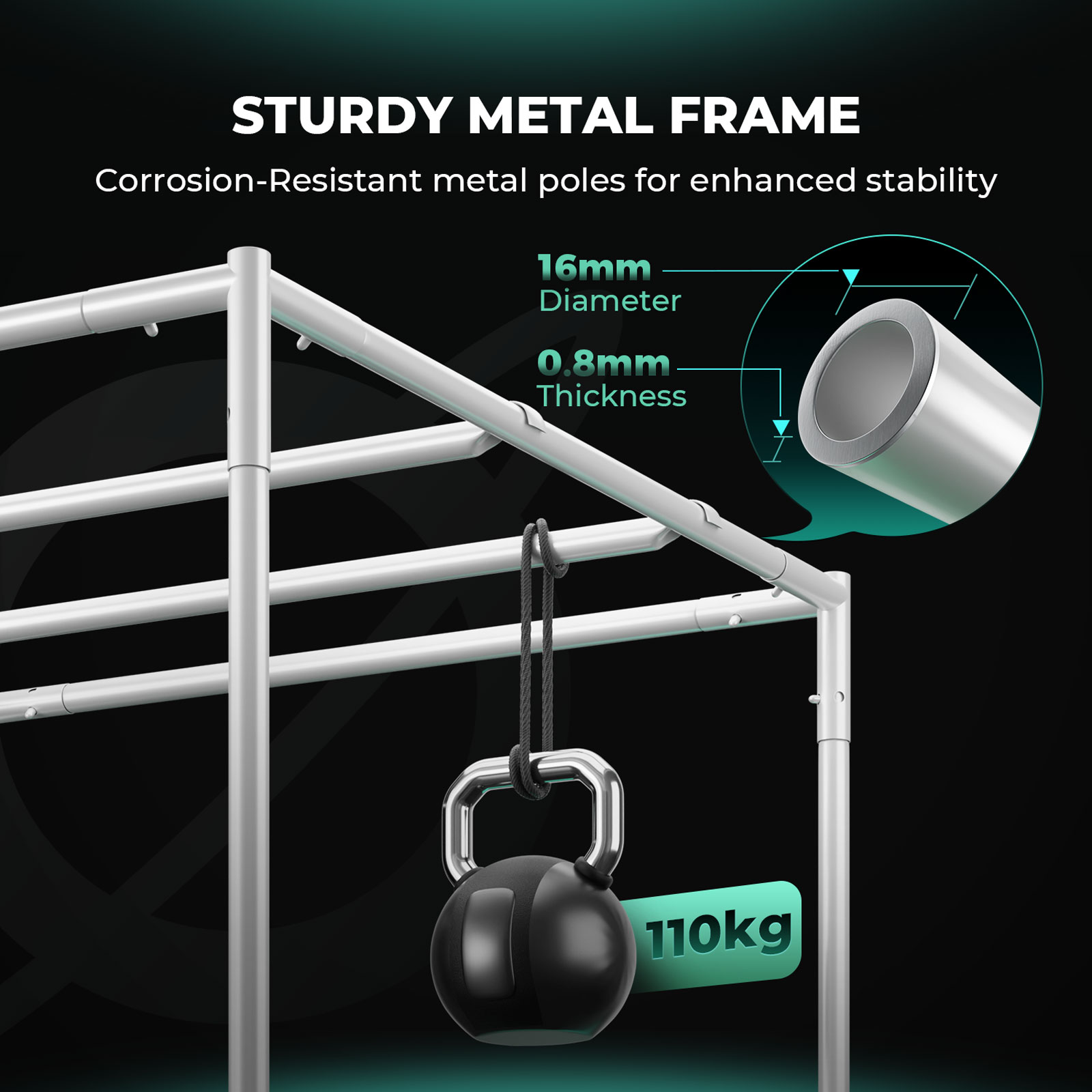 Mars Hydro TS1000 Growbox Komplettset 150W LED 80x80x160 cm