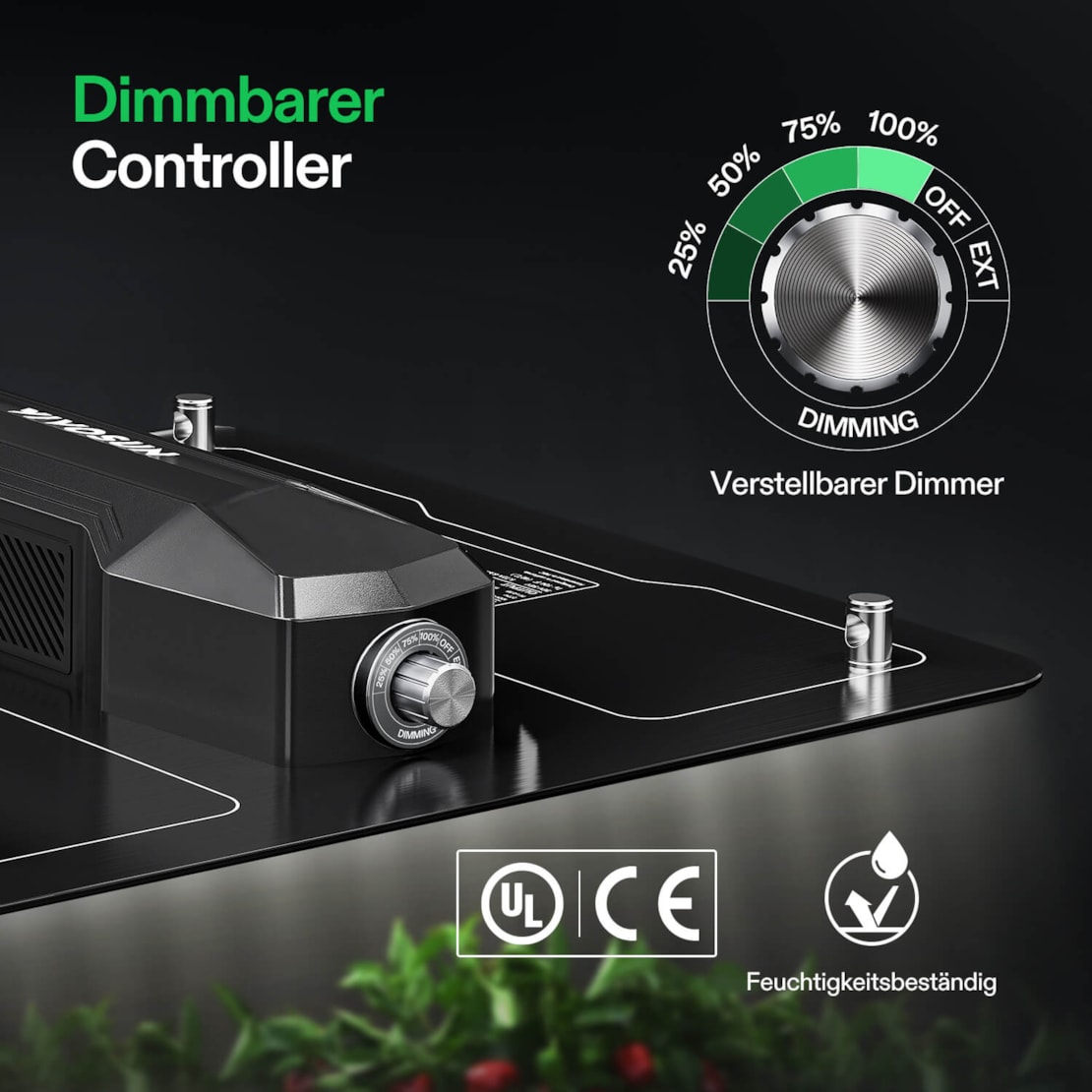 VIVOSUN VS1000 LED Grow Light 100W Vollspektrum