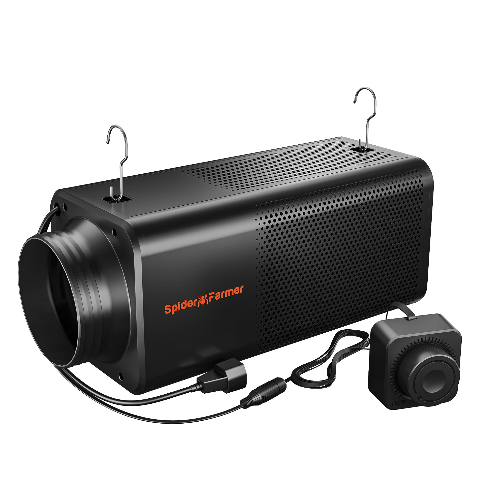 Spider Farmer 2-in-1 Abluftsystem 150 mm mit Drehzahlregler