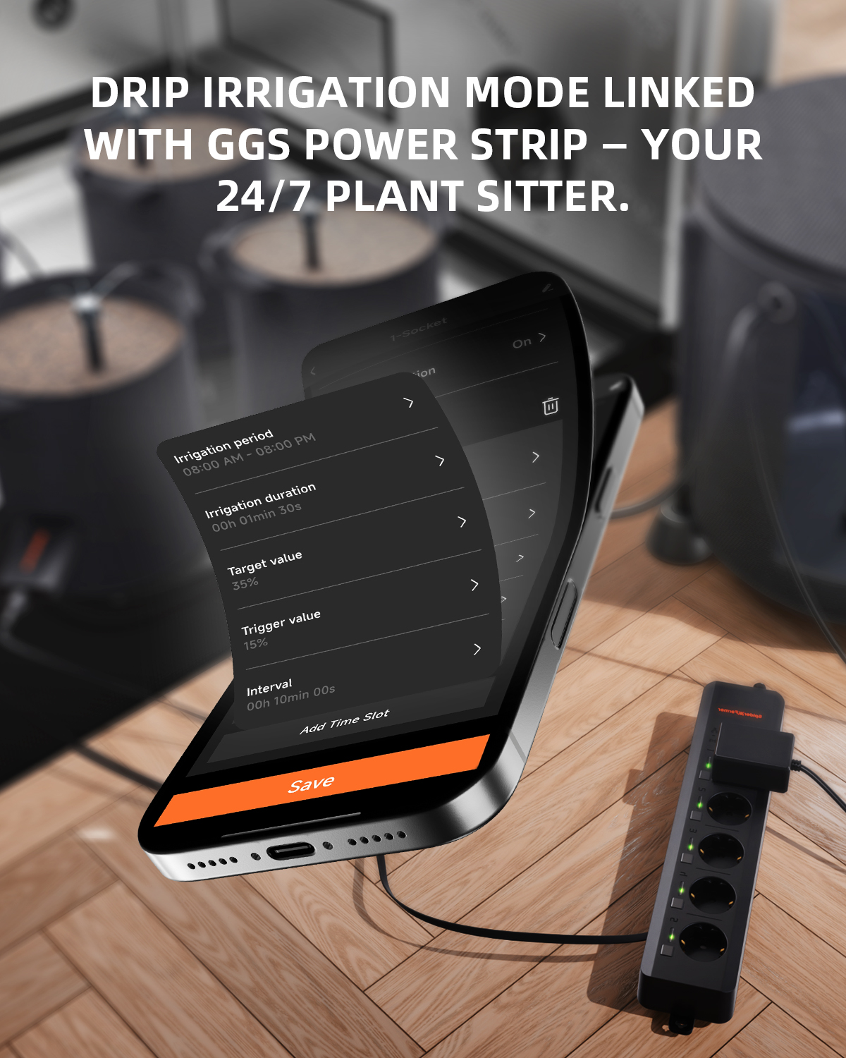 Spider Farmer GGS 3-in-1 Sensor Pro 3er-Set für Feuchtigkeit, EC und Temperatur