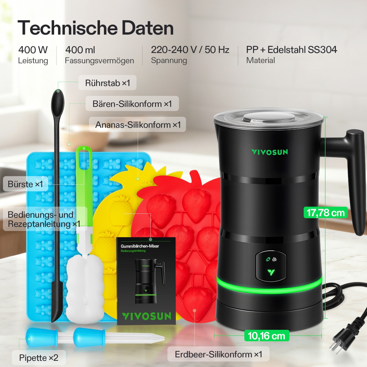 VIVOSUN Automatische Süßigkeitenmaschine