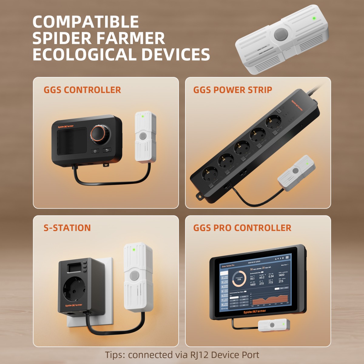 Spider Farmer GGS 5-in-1 Sensor Pro Kit