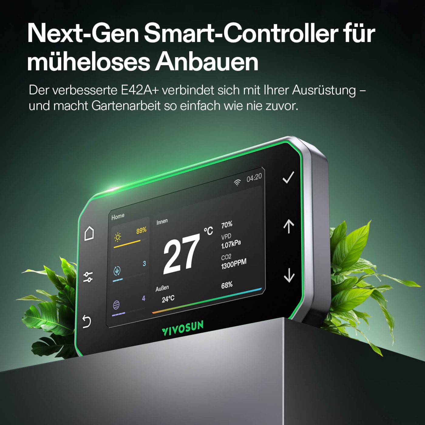 VIVOSUN GrowHub E42A+ WLAN-Controller für Growzelte