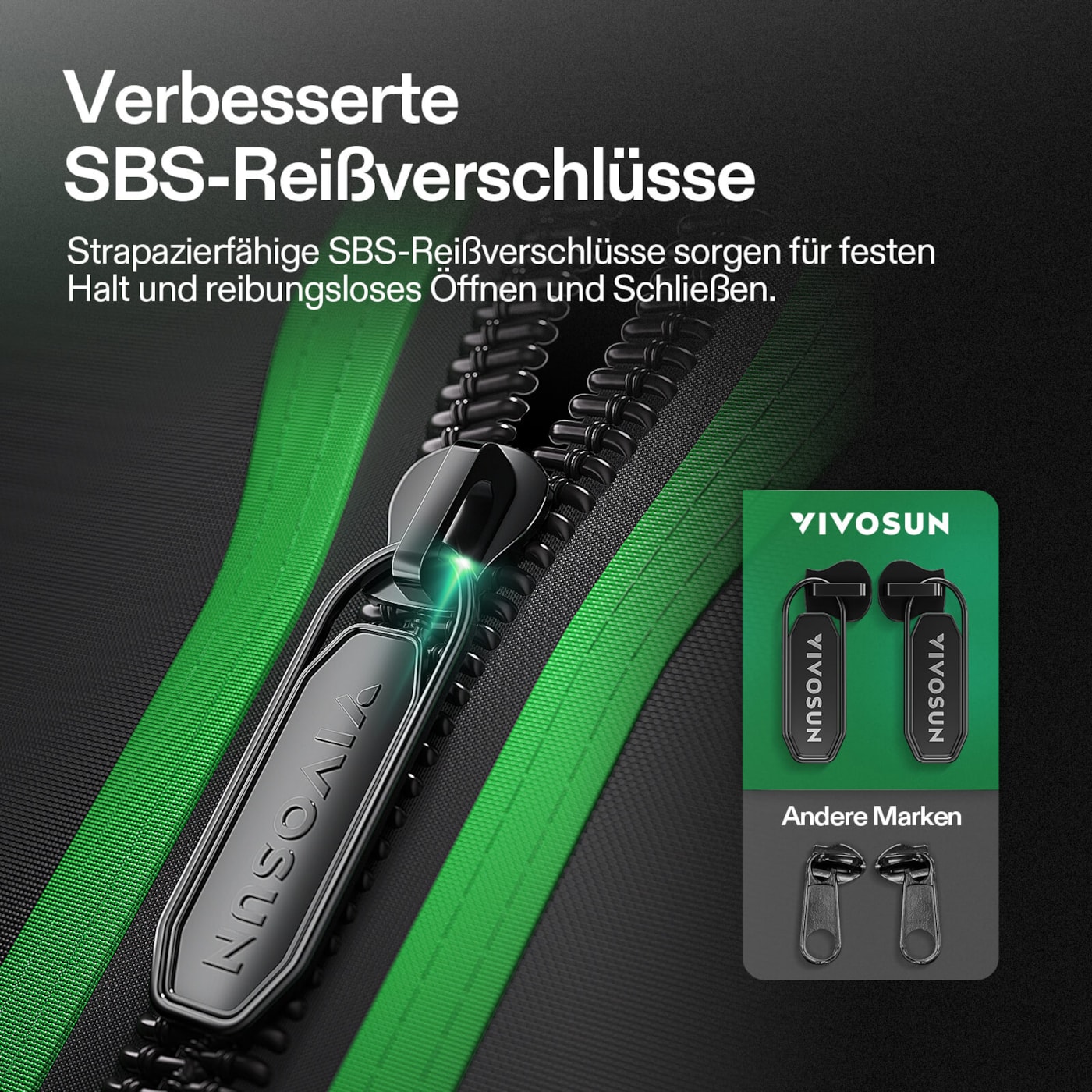 VIVOSUN Growbox S223 mit robustem Gestänge und einfacher Montage für Indoor Growing