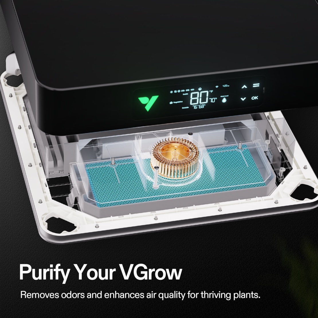 VIVOSUN Ersatzfilter für die VGrow Smart Grow Box – 2er Set