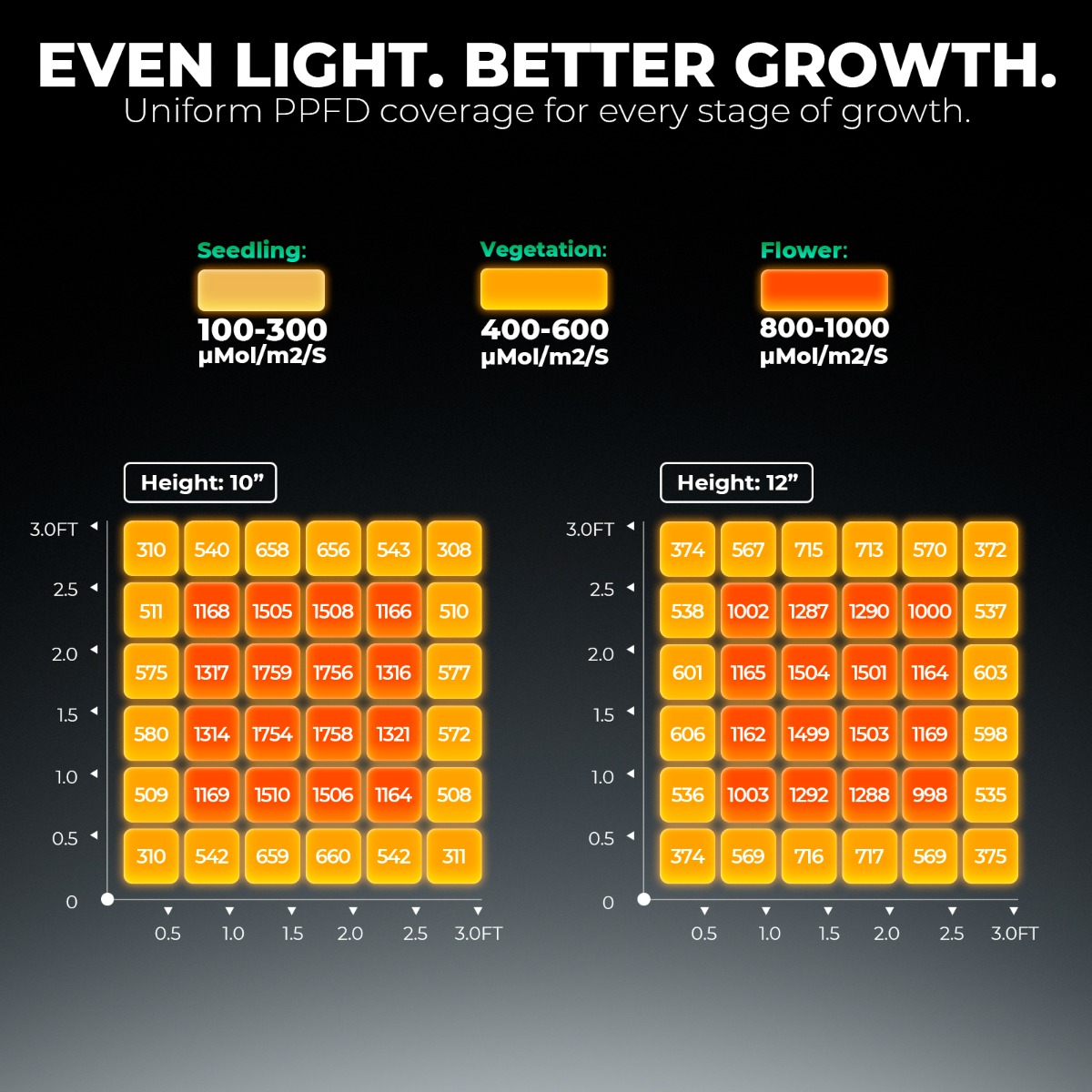 Mars Hydro FC 3000 Growbox Komplettset 300W LED 100x100x180 cm