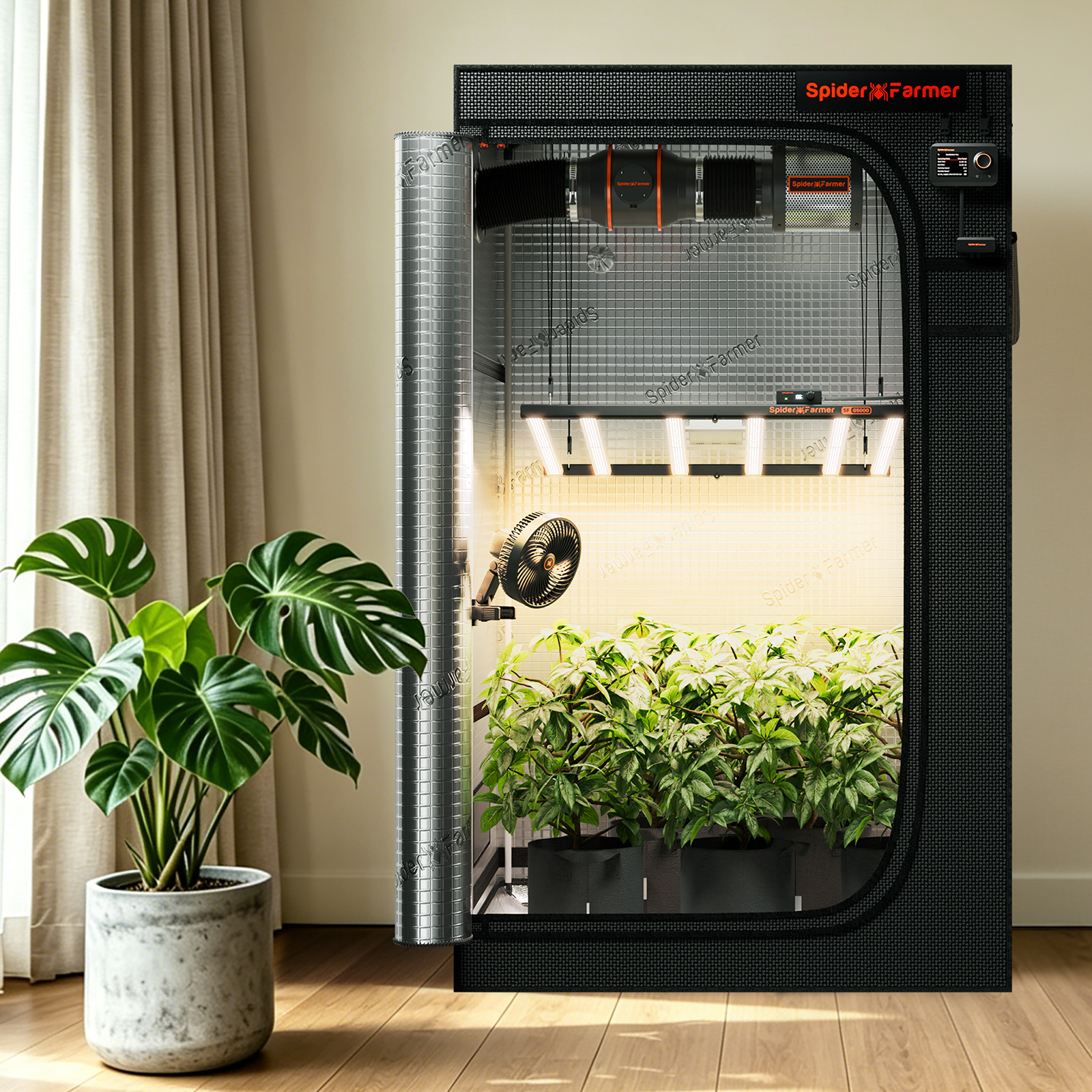 Spider Farmer Growbox 120x120x200 cm