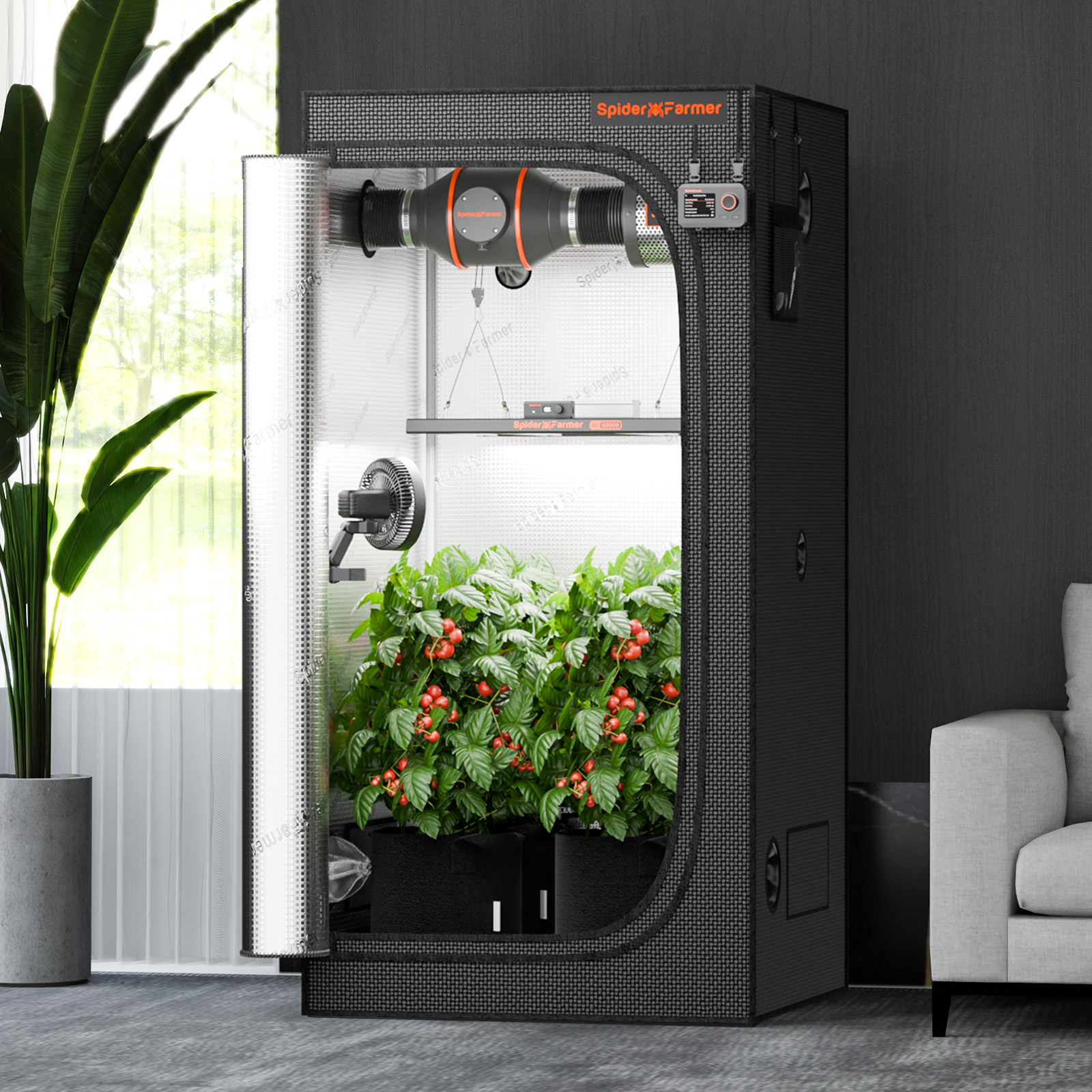Spider Farmer Growbox 100x100x200 cm