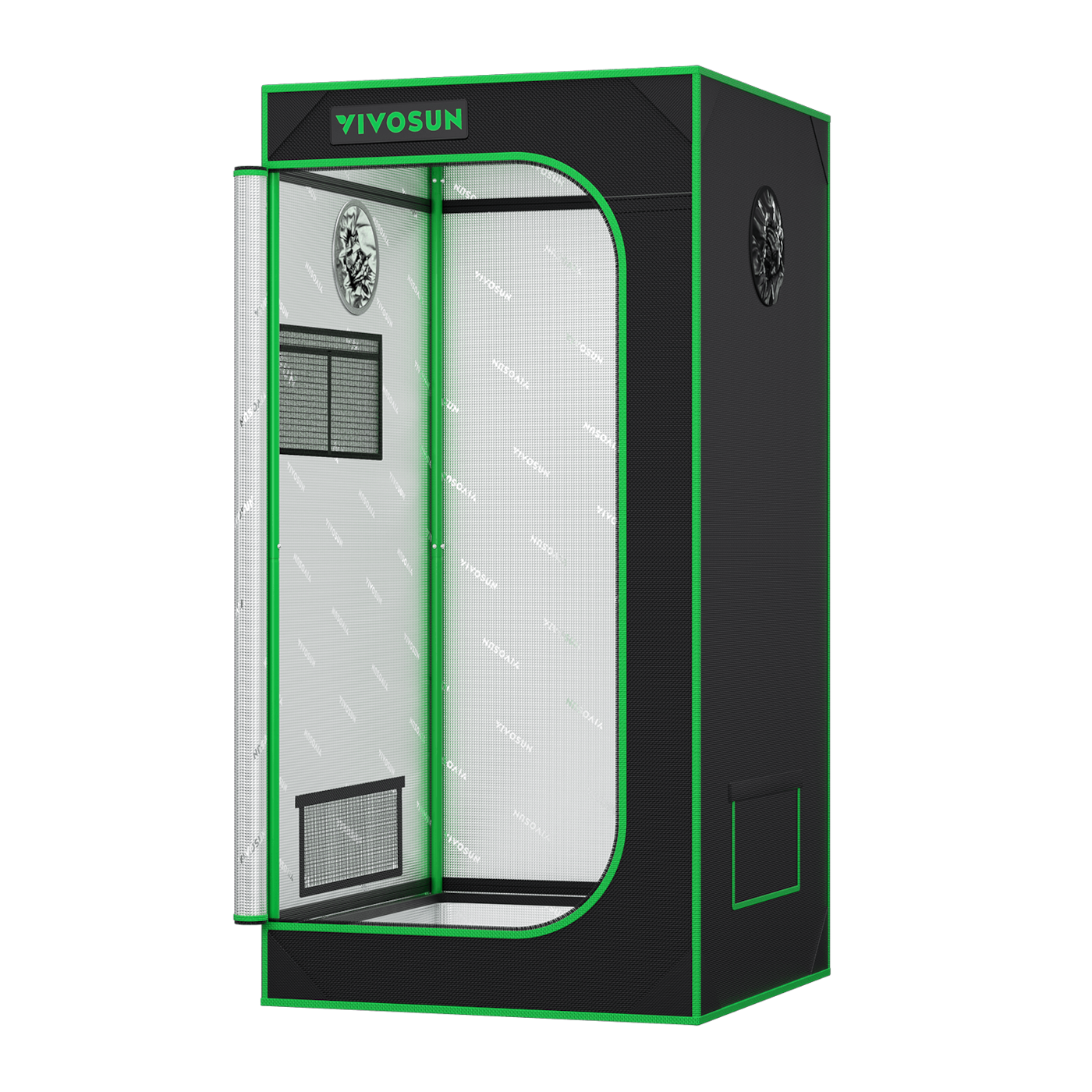 VIVOSUN Growbox 60x60x120 cm S224 Produktübersicht mit kompaktem Growzelt Design