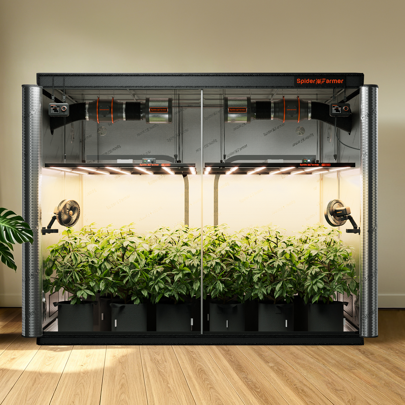 Spider Farmer Growbox 240x240x200 cm