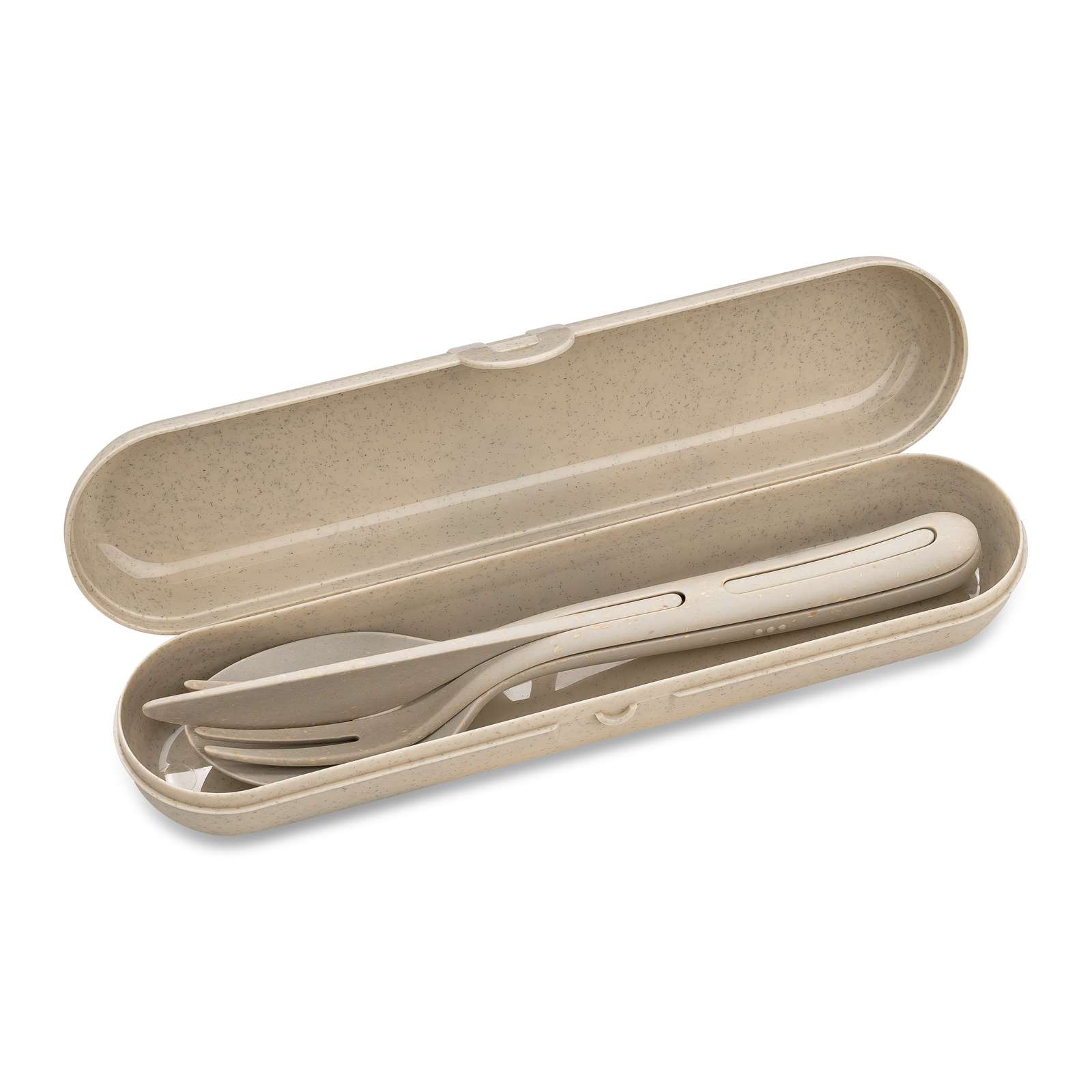 Koziol KLICK READY Besteck Etui + Besteckset 2er-Set 707070