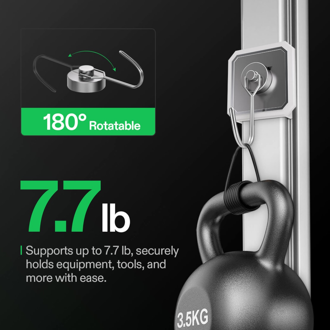 VIVOSUN Zusatzsockel und Magnethaken für VGrow Smart – 4er Set