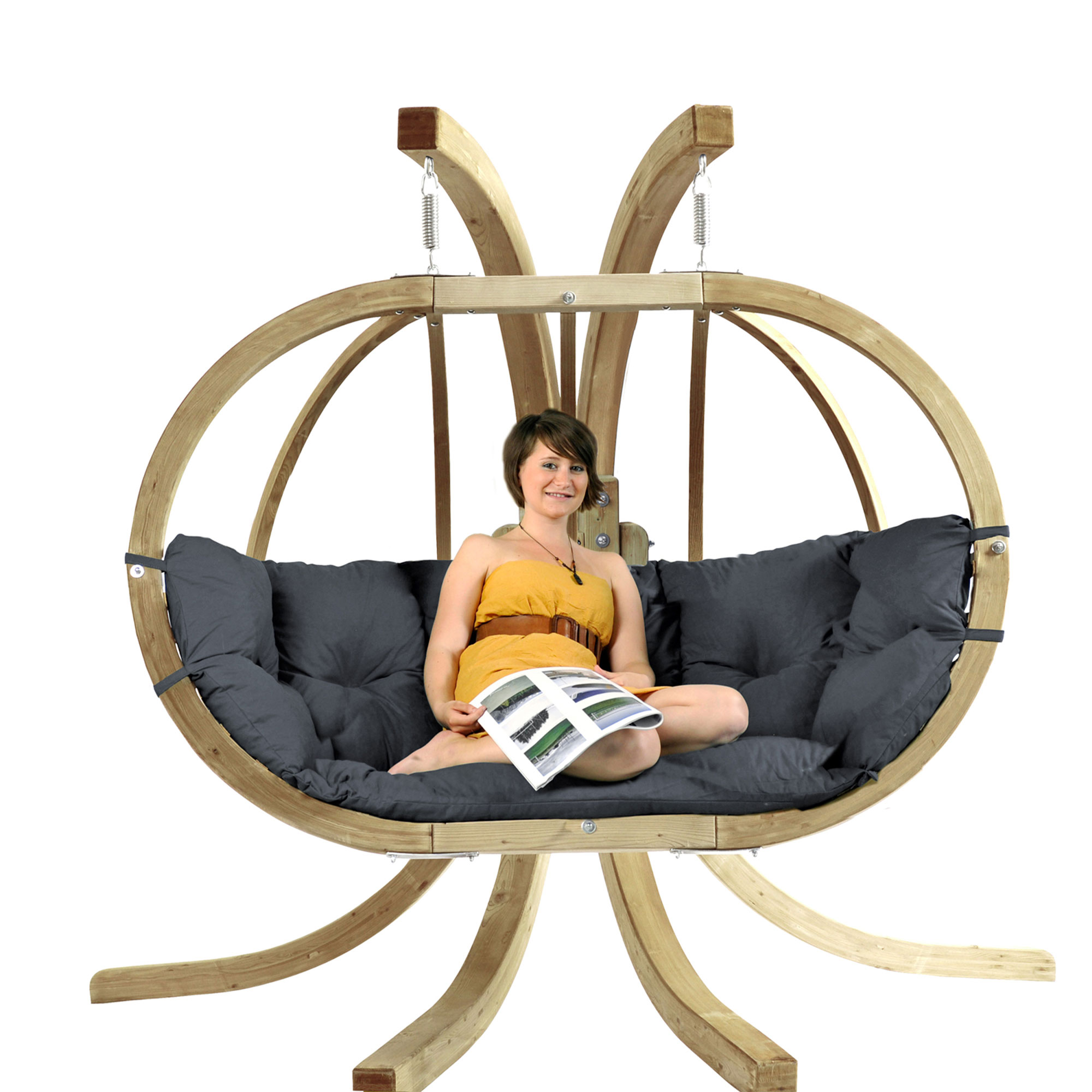 Amazonas Hängestuhl Globo Royal Chair Anthracite AZ-2030840