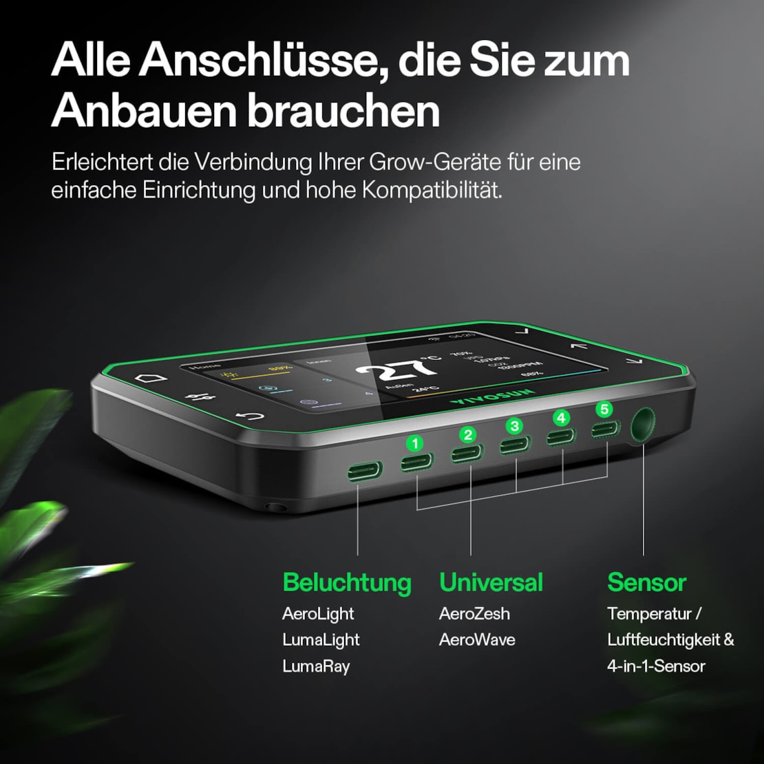 VIVOSUN GrowHub E42A+ WLAN-Controller für Growzelte
