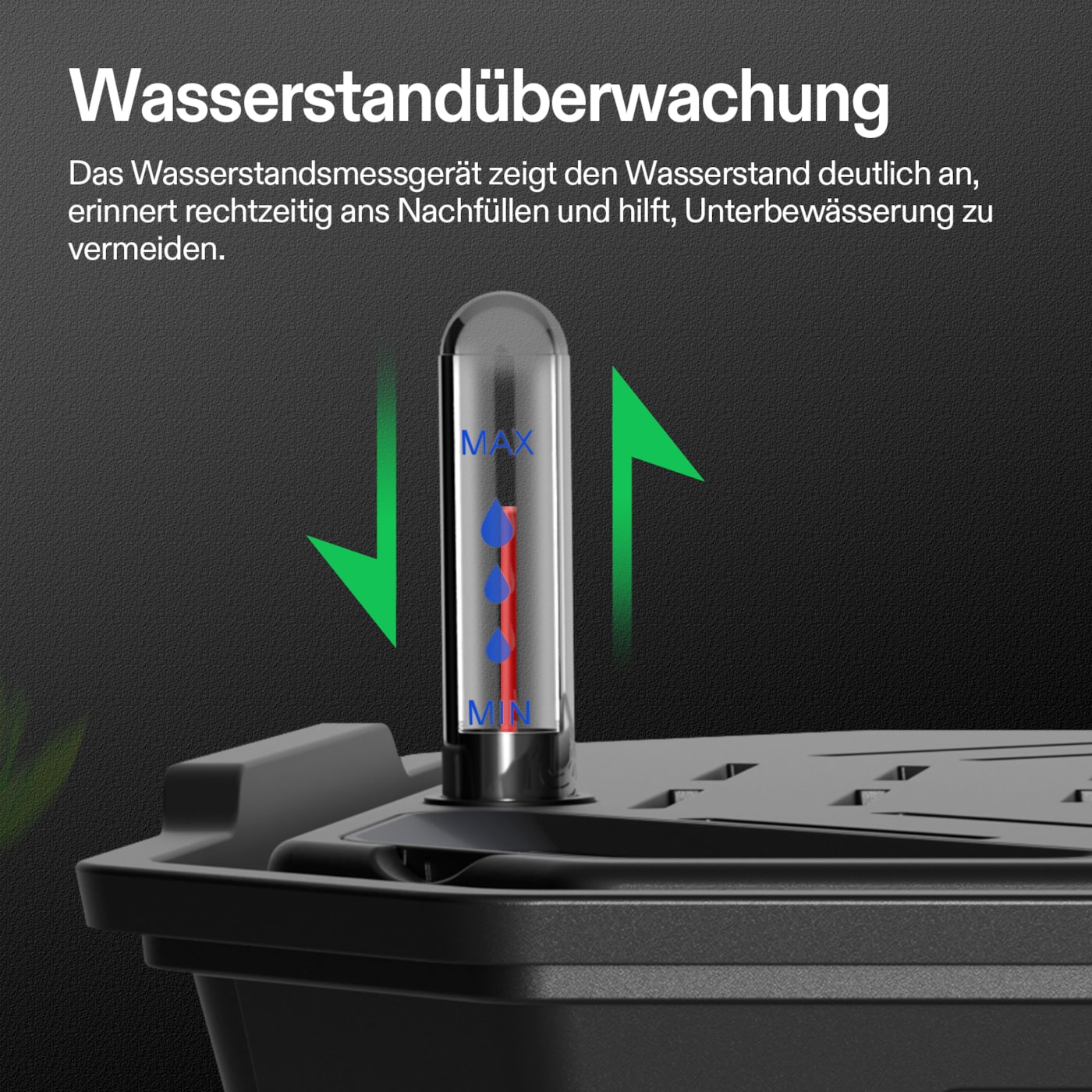 VIVOSUN FlexFeed Selbstbewässerungs Set mit 19 L Stofftöpfen 4er-Pack