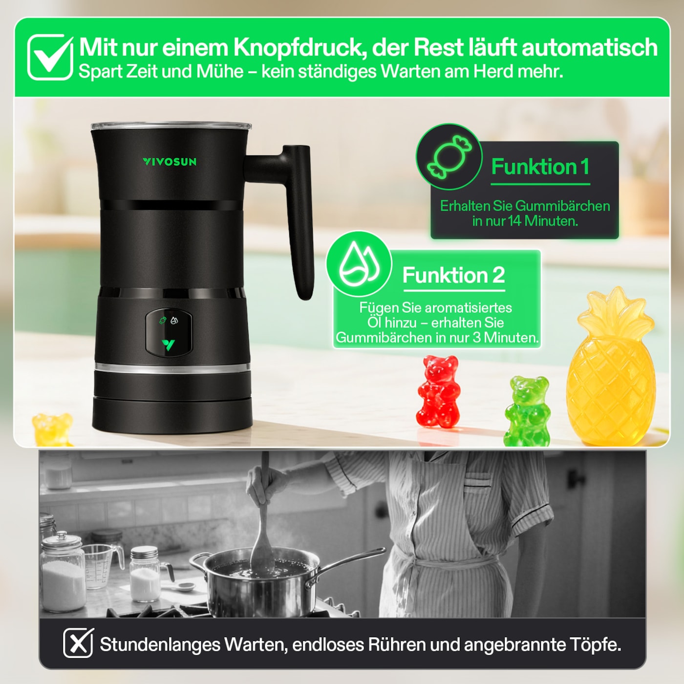 VIVOSUN Automatische Süßigkeitenmaschine