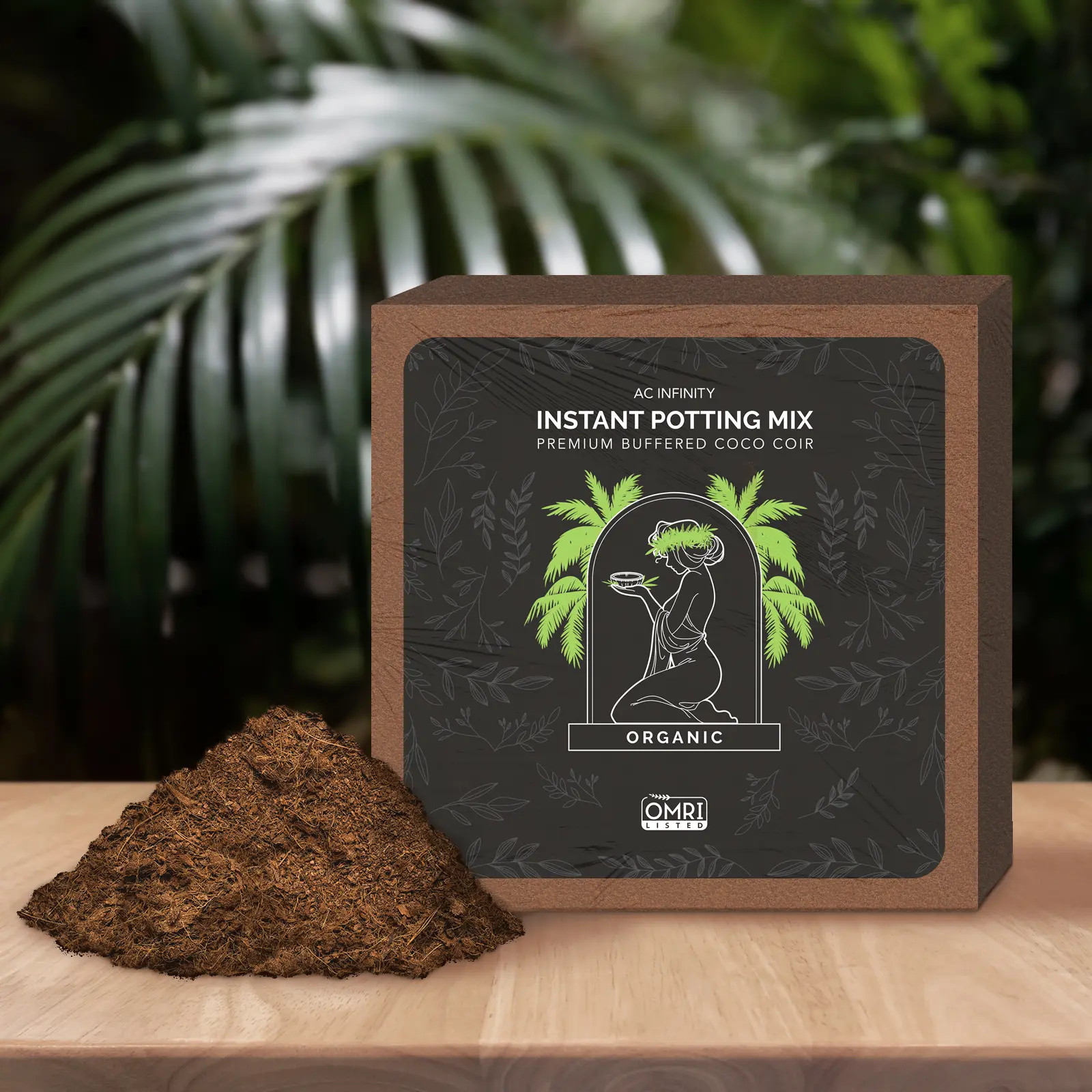 AC Infinity Kokosfaser Coco Coir Substrat Block 0,9 kg