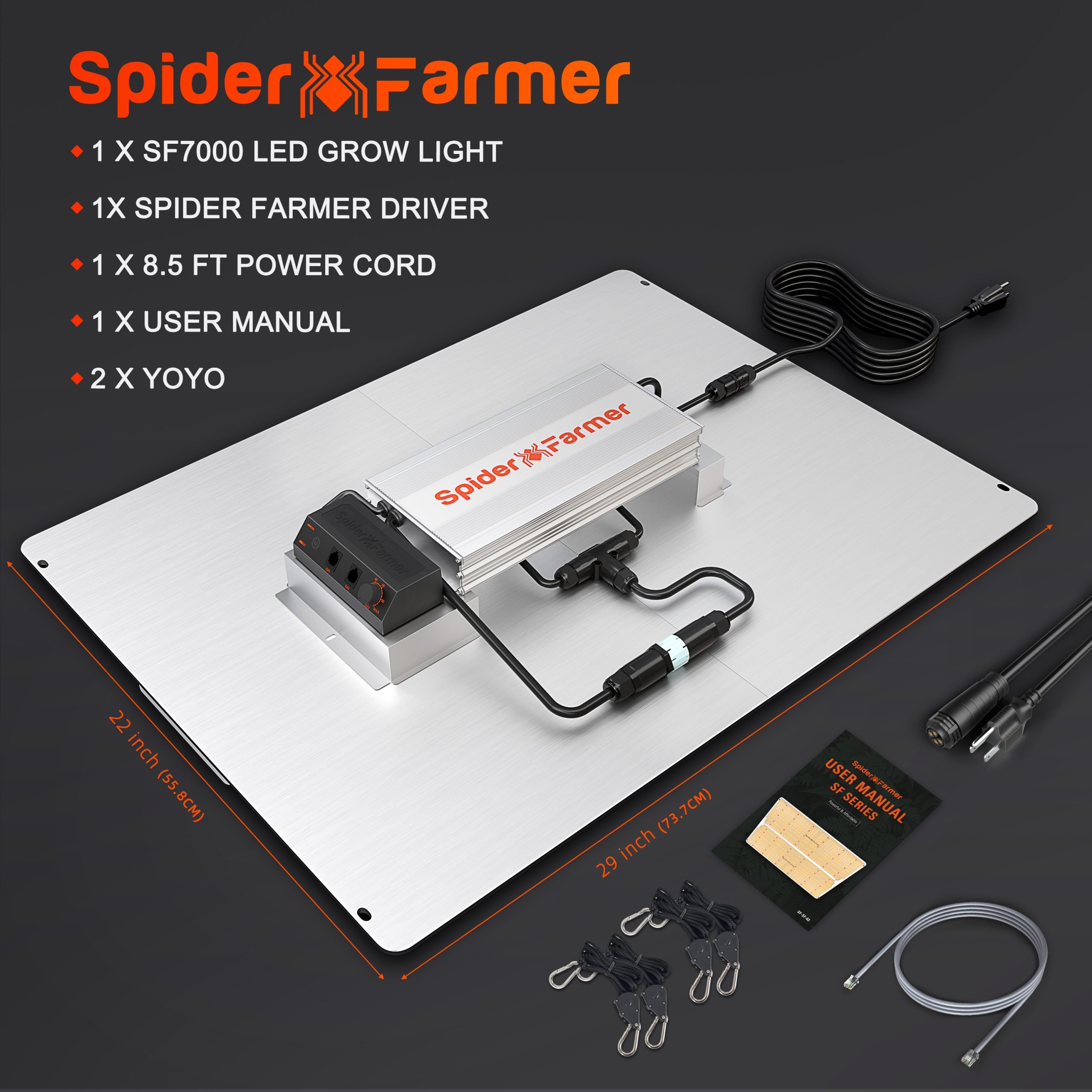 Spider Farmer SF7000 LED 650Watt