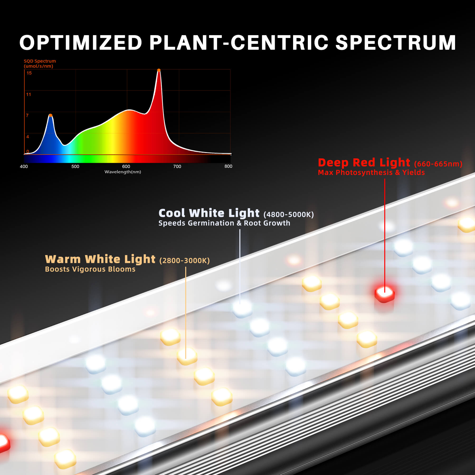 Spider Farmer SE5000 LED 480 Watt