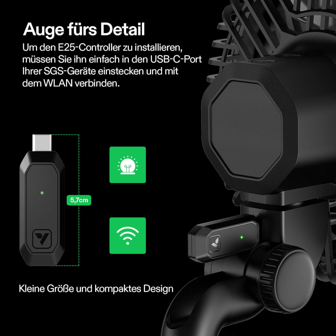 VIVOSUN GrowHub E25 WLAN-Controller für Growzelte