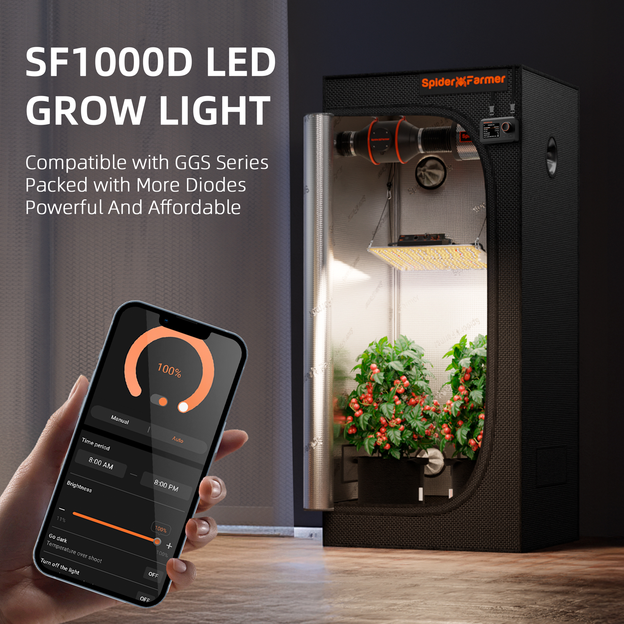 Spider Farmer SF1000D LED 100 Watt
