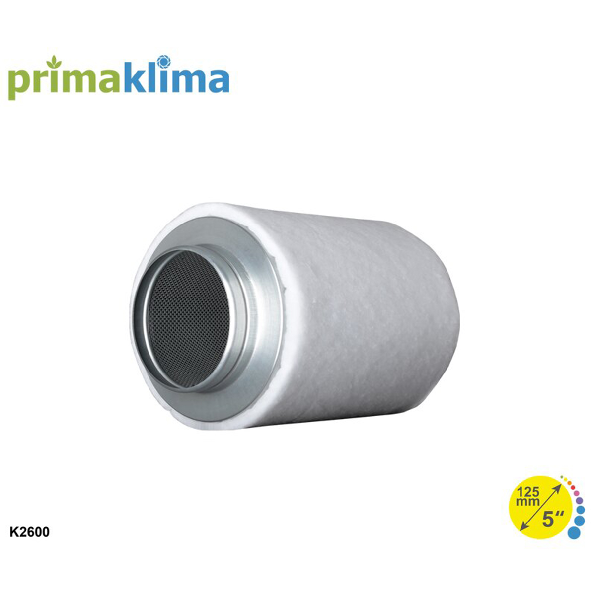 prima-klima-eco-edition-carbon-filter-250ml-h-125mm-flansch