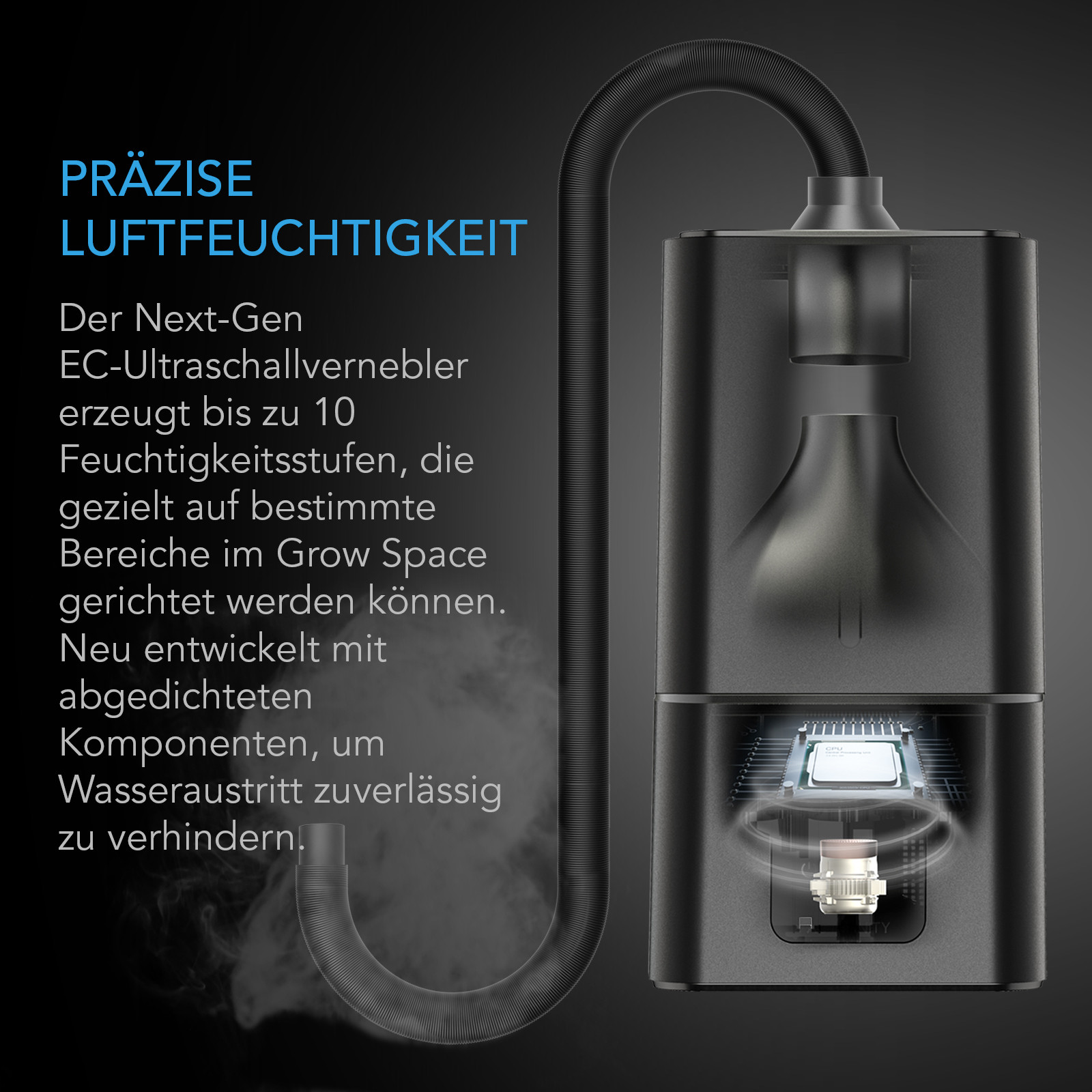 AC Infinity CLOUDFORGE T7 Gen 2 Luftbefeuchter 15 Liter
