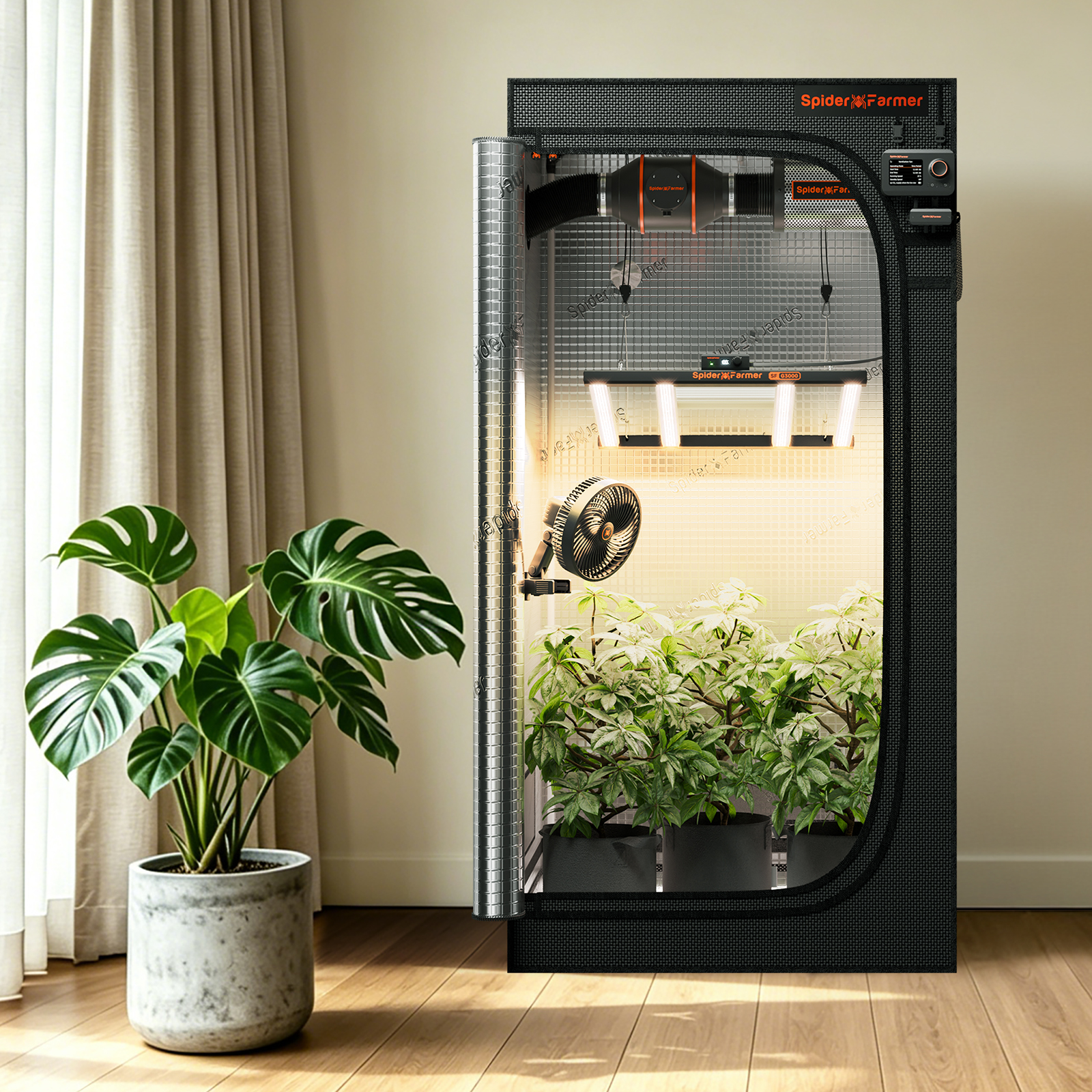 Spider Farmer Growbox 90x90x180 cm