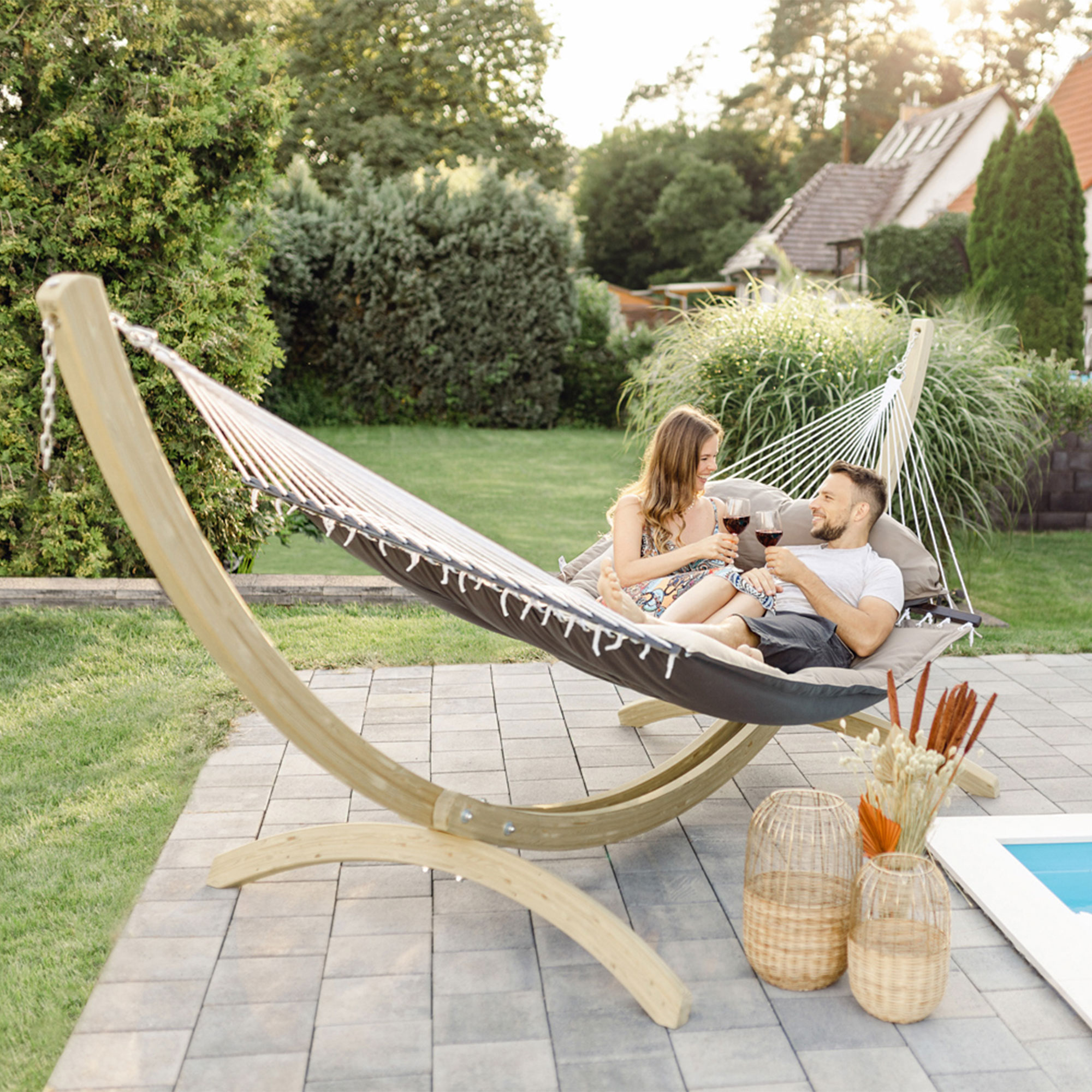 Amazonas Hängematte Fat Hammock Taupe (AZ-1960010)