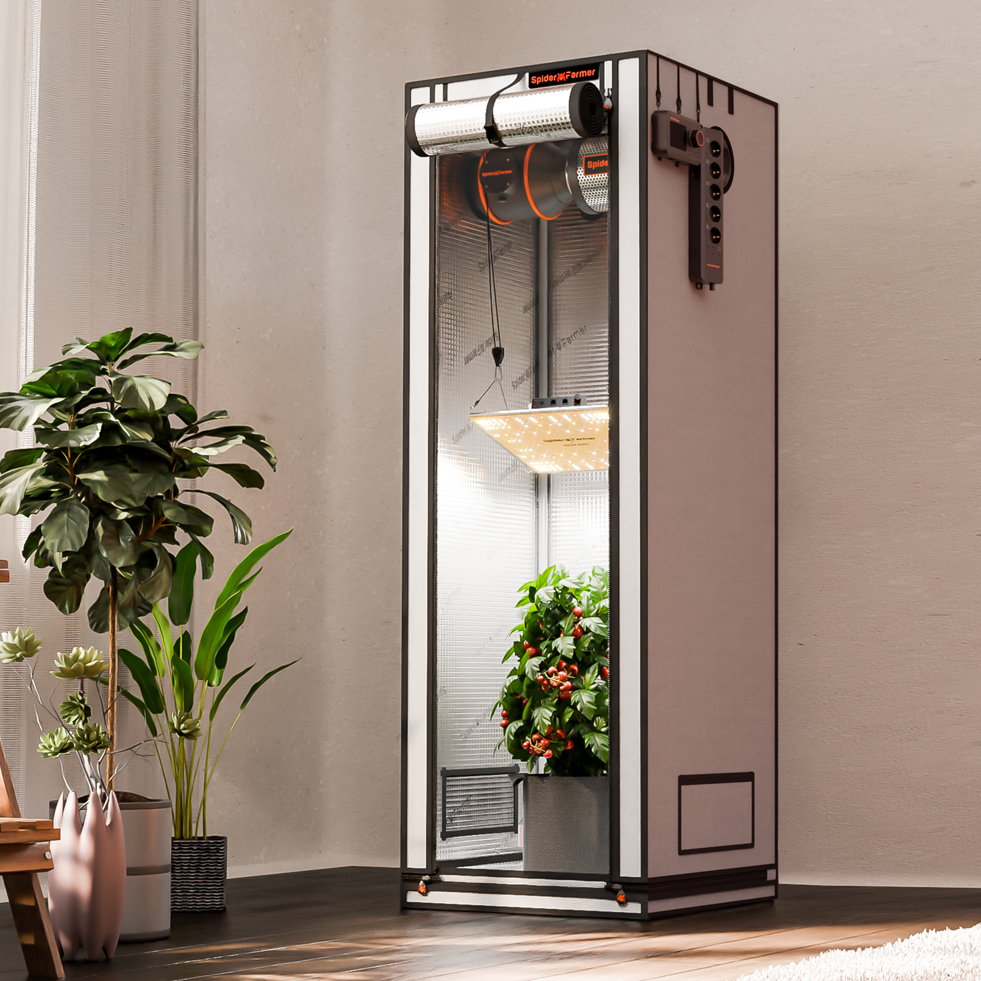 Spider Farmer Growbox Pro 60x60x180 cm 2000D