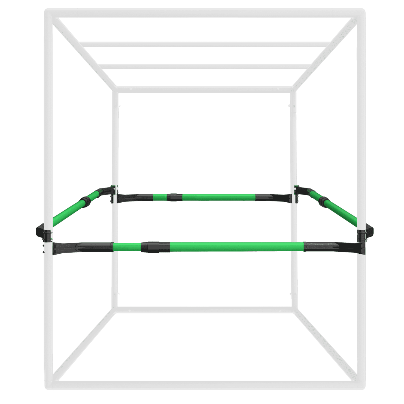 VIVOSUN High CFM Stangen Set 60–90 cm für Growbox und Growzelt