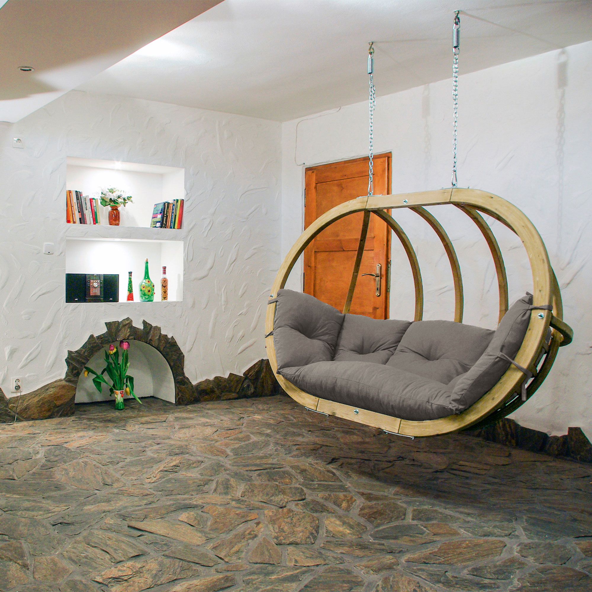 Amazonas Hängestuhl Globo Chair Taupe AZ-2030812